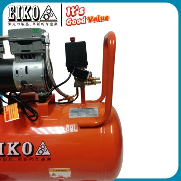 EKA6040-OL 4.0HP 60L Oiless Oilfree Silent Air Compressor - Image 5