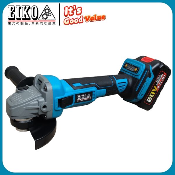 EK20AG-BL 20v 4.0Ah 4" Cordless BrushLess Angle Grinder - Image 5