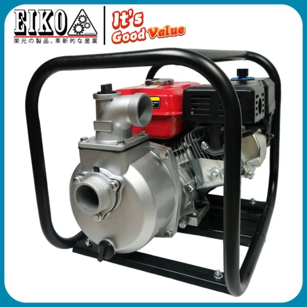 WP20 2" Water Pump c/w EIKO 8.0HP Petrol Engine - Image 5